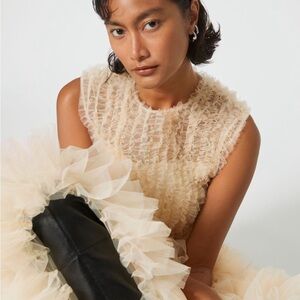 & Other Stories Atelier Tulle Voluminous Dress